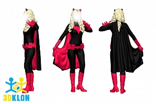 Кукла-шарж batwoman 1717 Кукла-шарж batwoman 1717